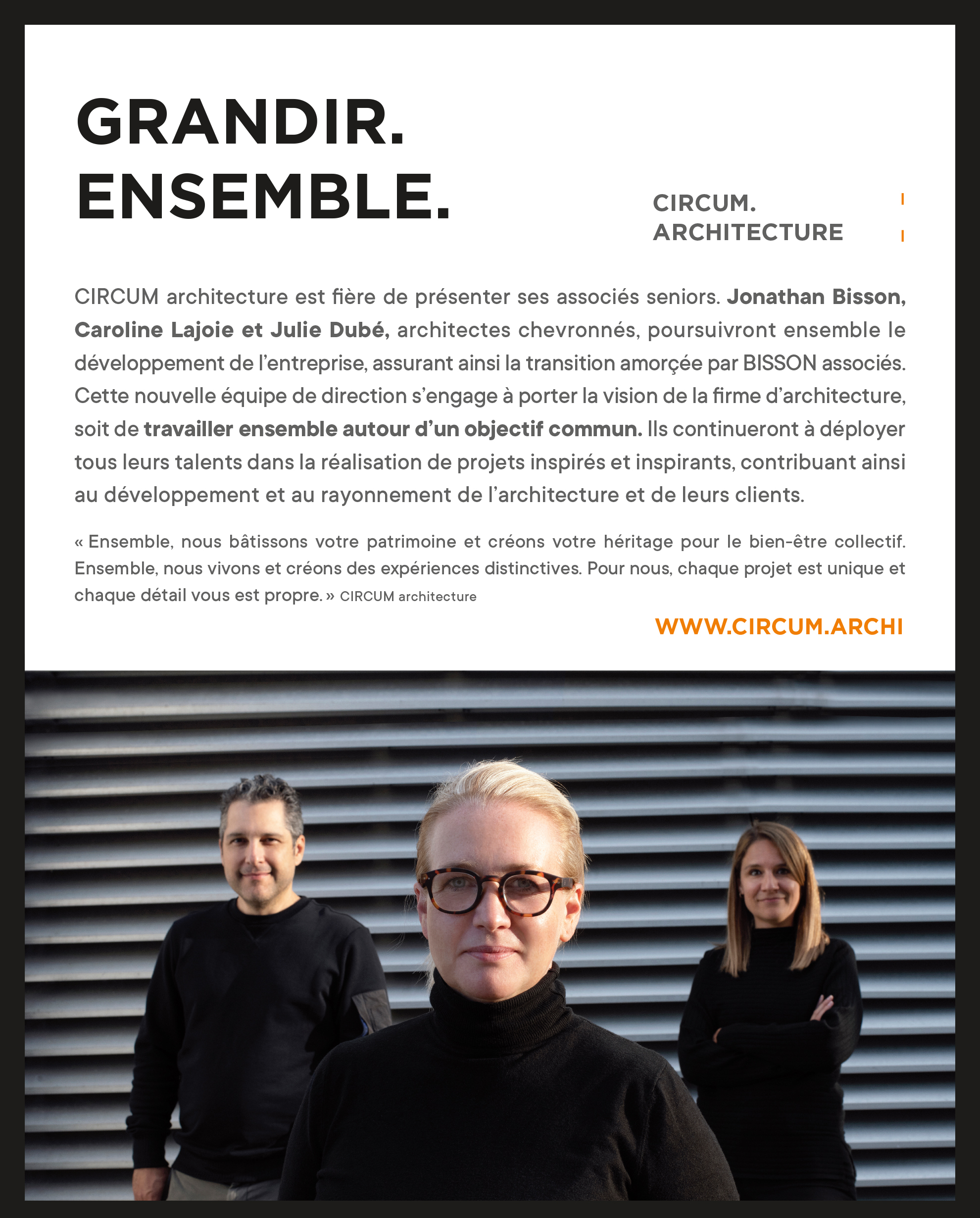 2021.10.27 Notice of Appointment - Circum Architecture